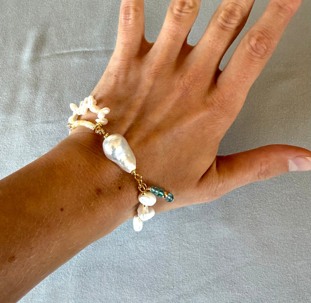 Oceanic Pearl Bracelet