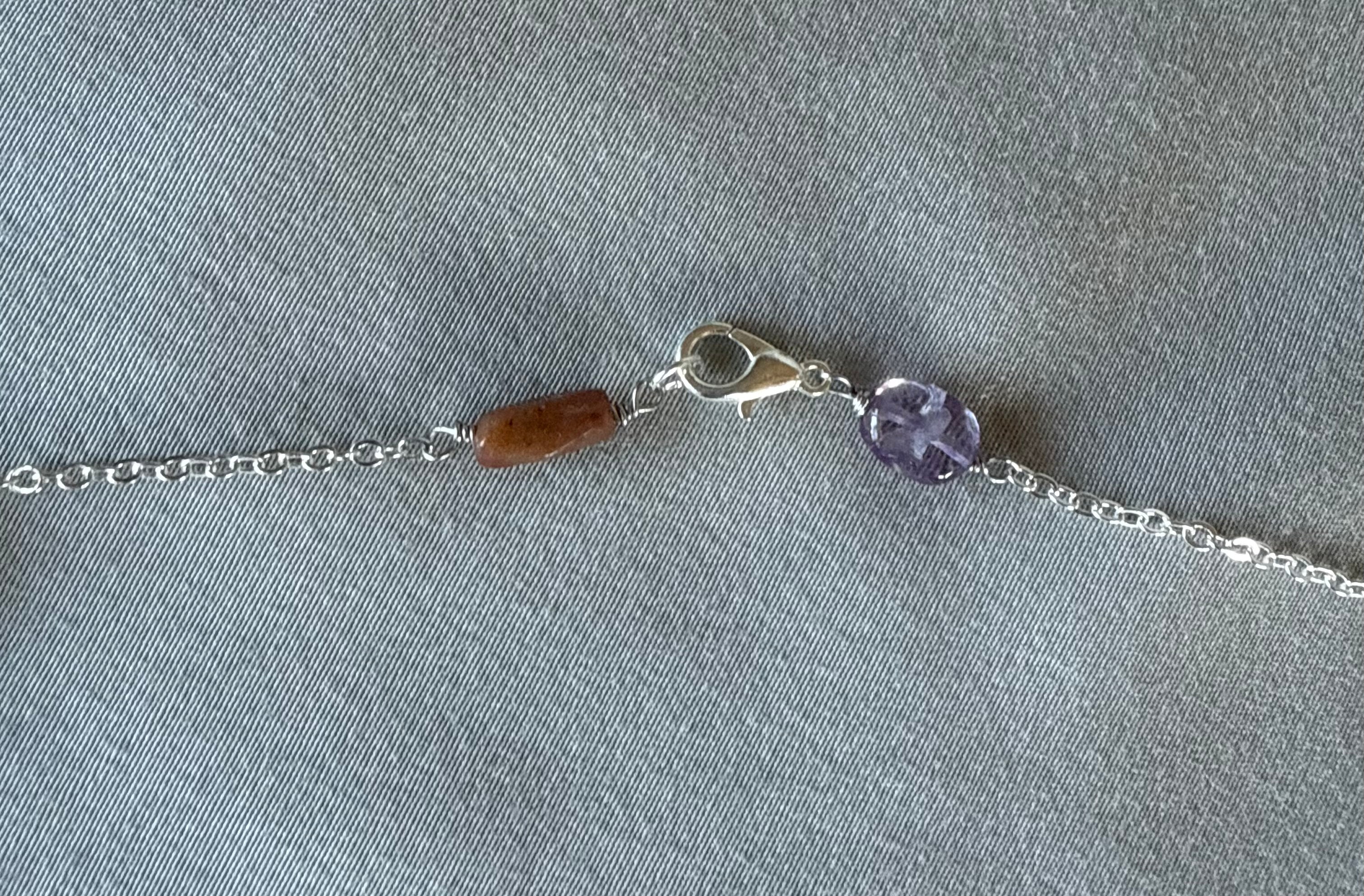 Glorious Geode Slice Necklace