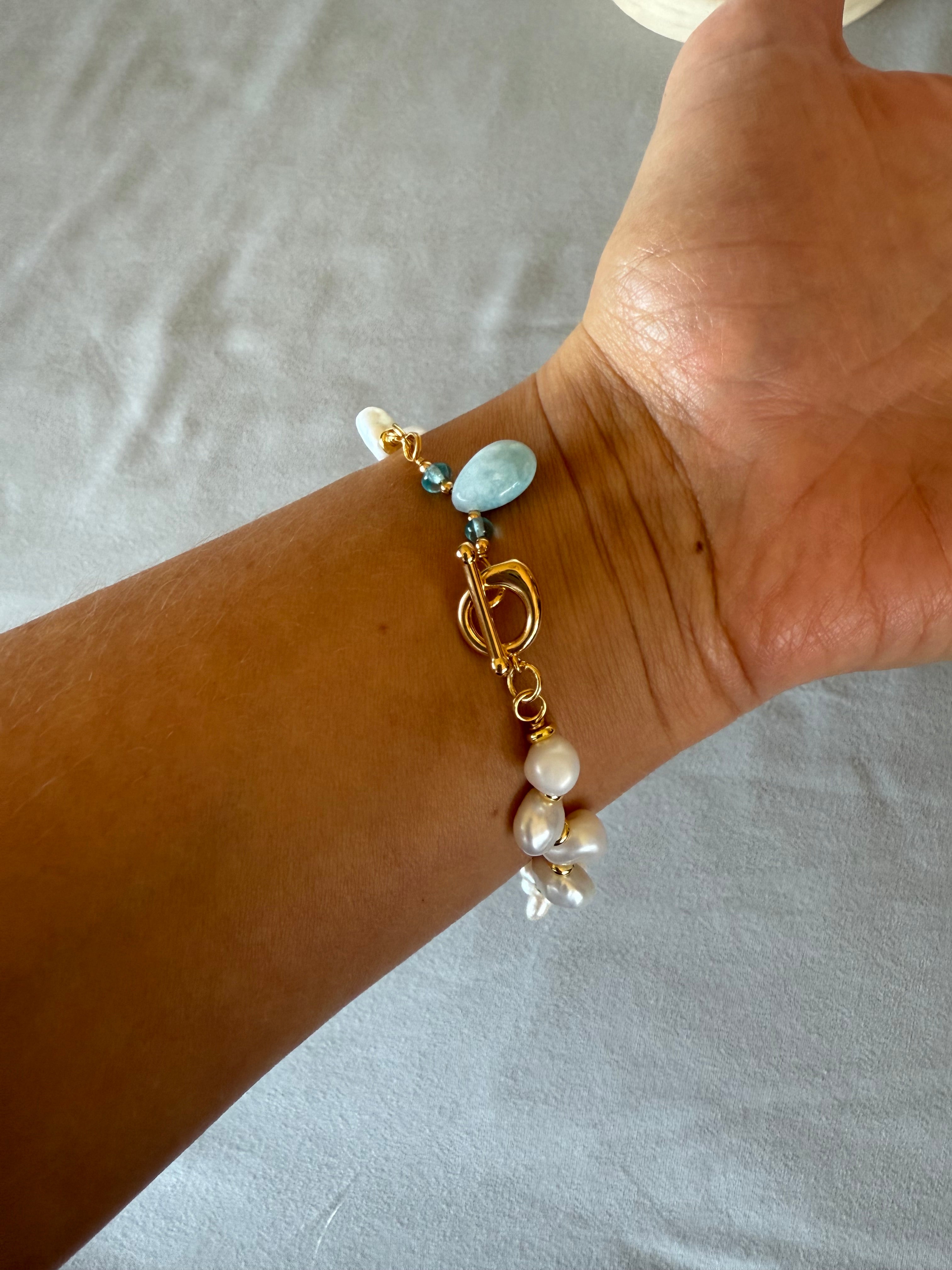 Oceanic Pearl Bracelet