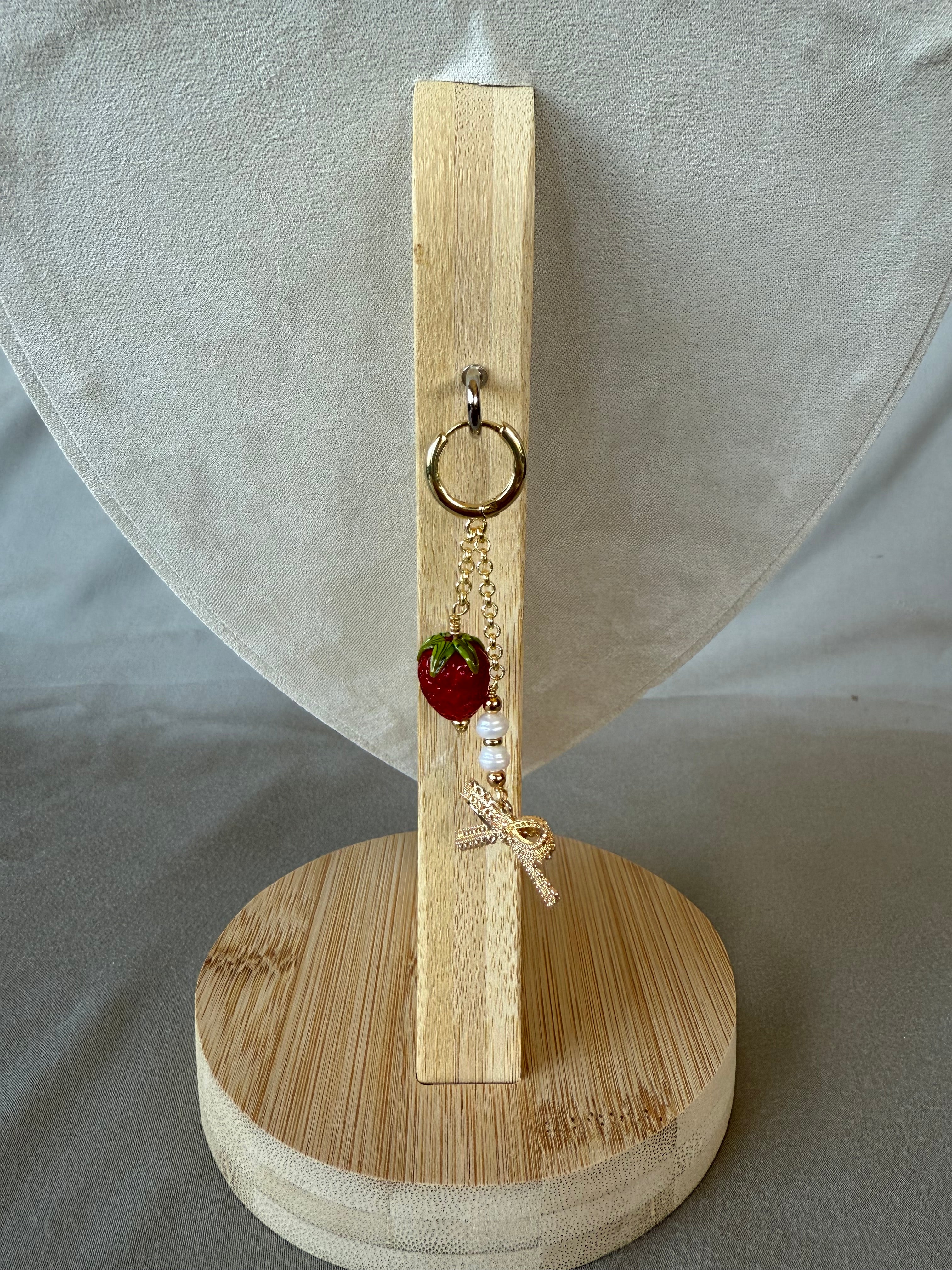 Wild Strawberry Earrings