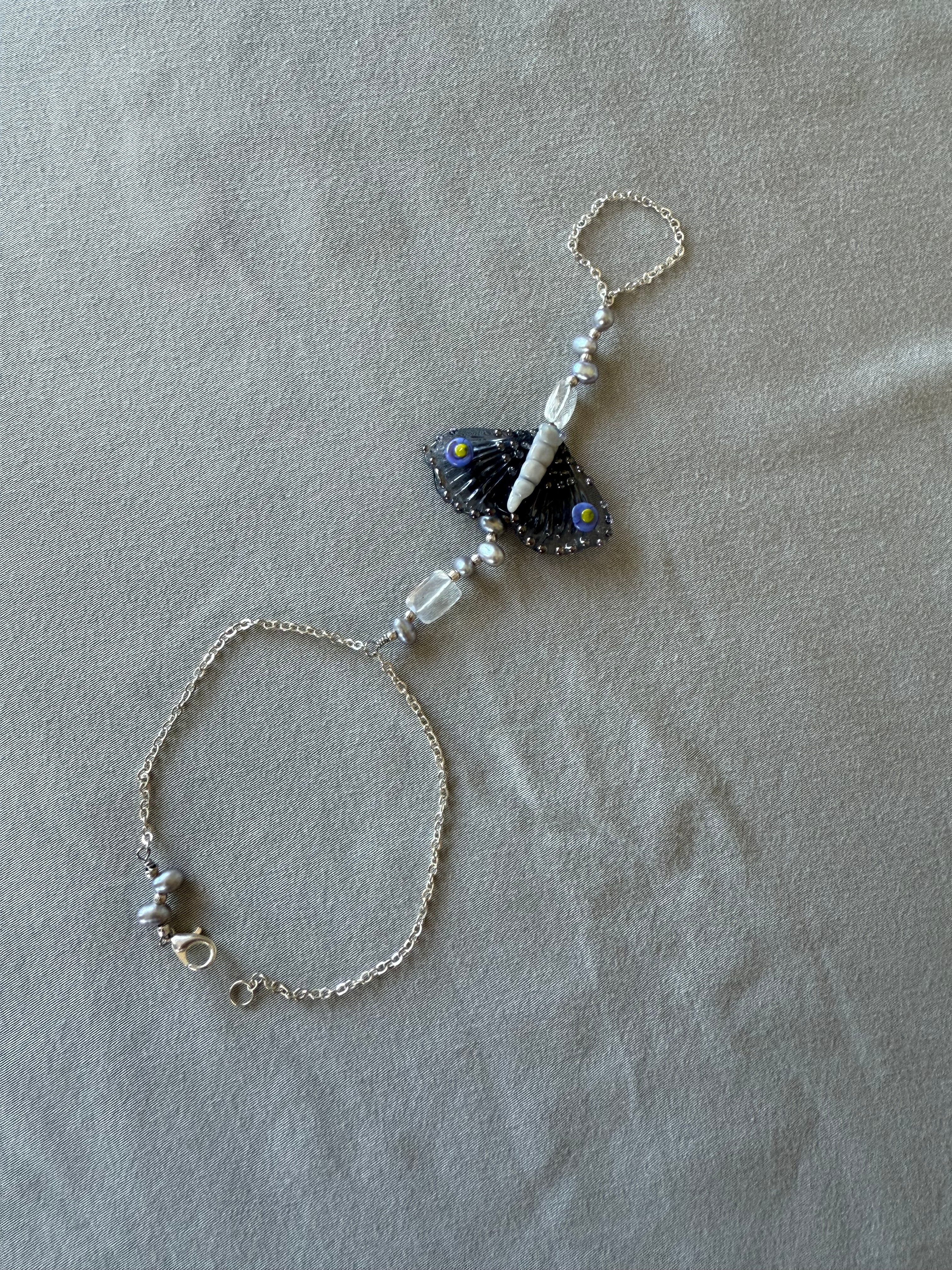 Majestic Moth Ring-Bracelet