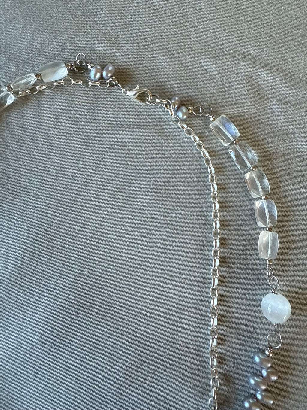 Silver Moon Necklace