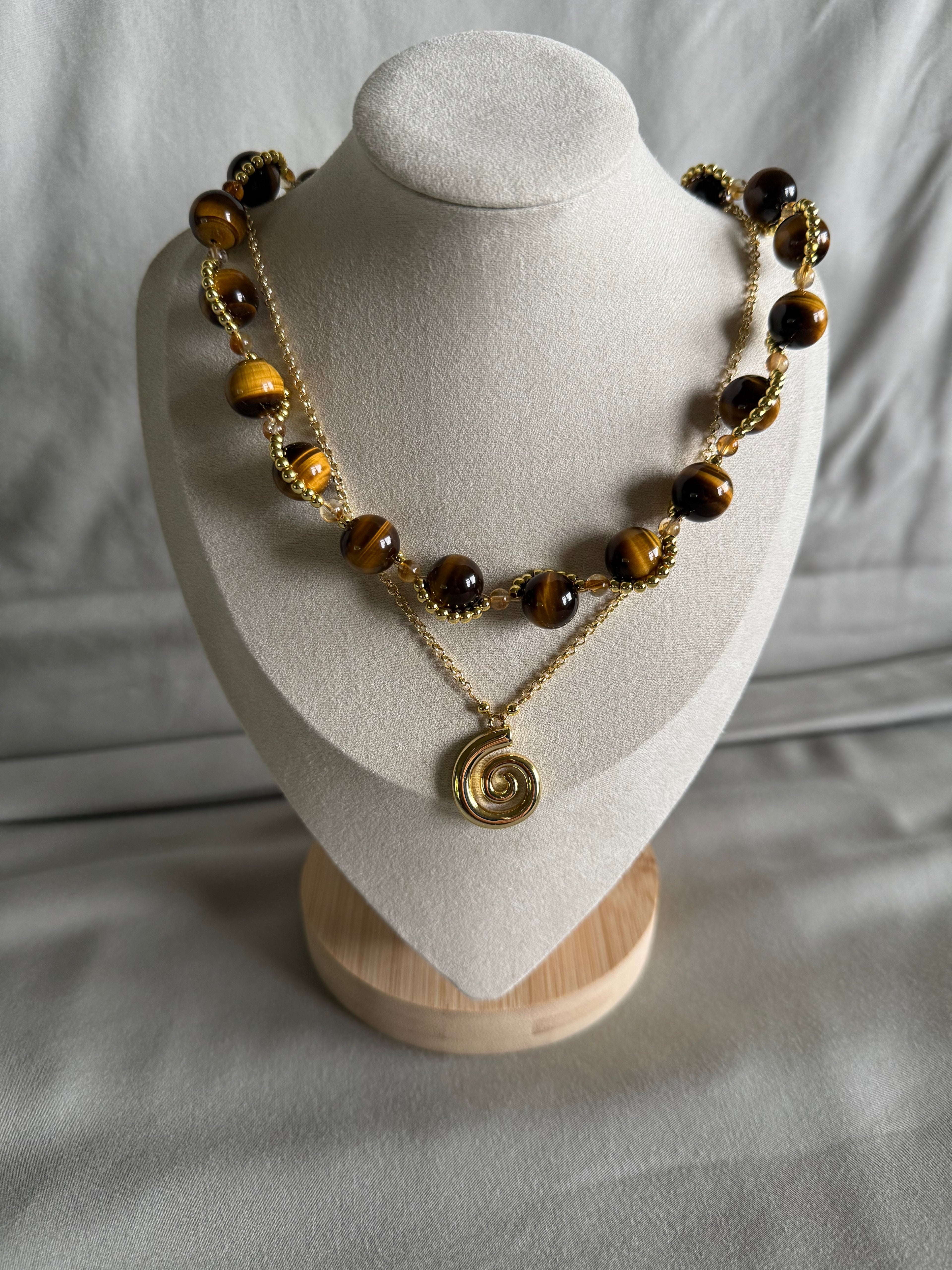 Whirling Eye Necklace