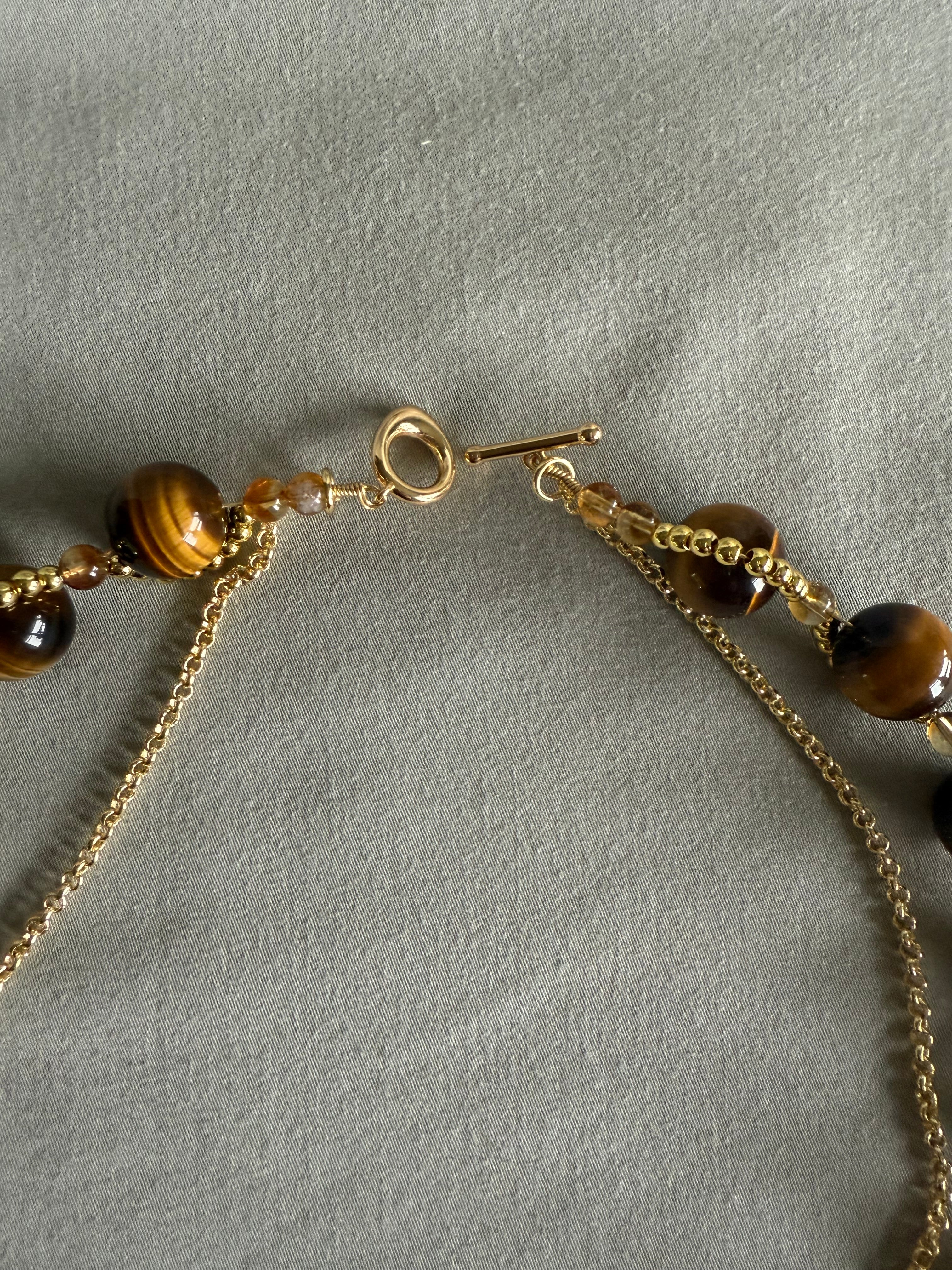 Whirling Eye Necklace