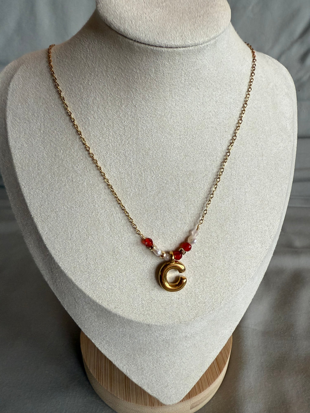 Initial Charm Necklaces