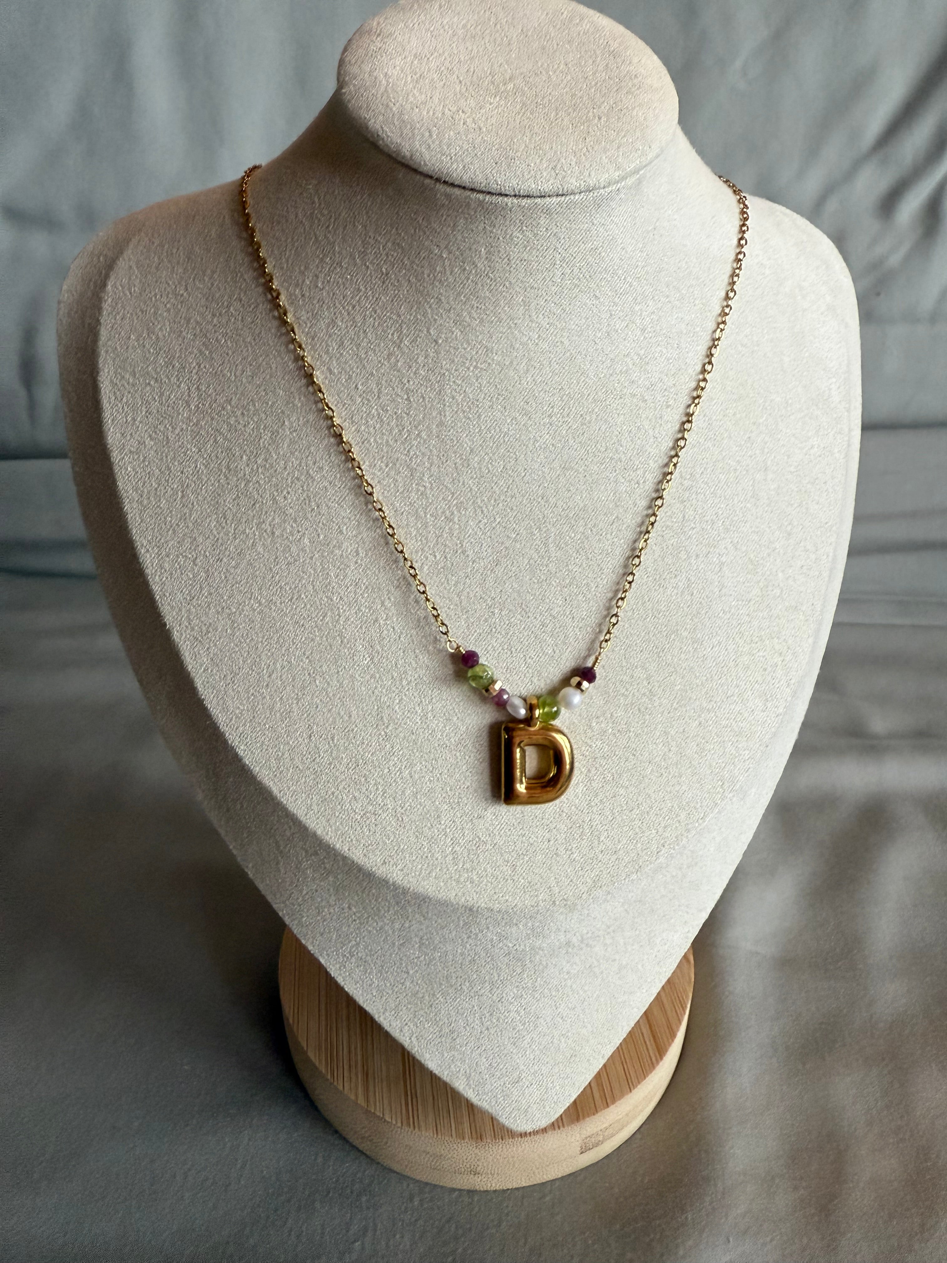 Initial Charm Necklaces