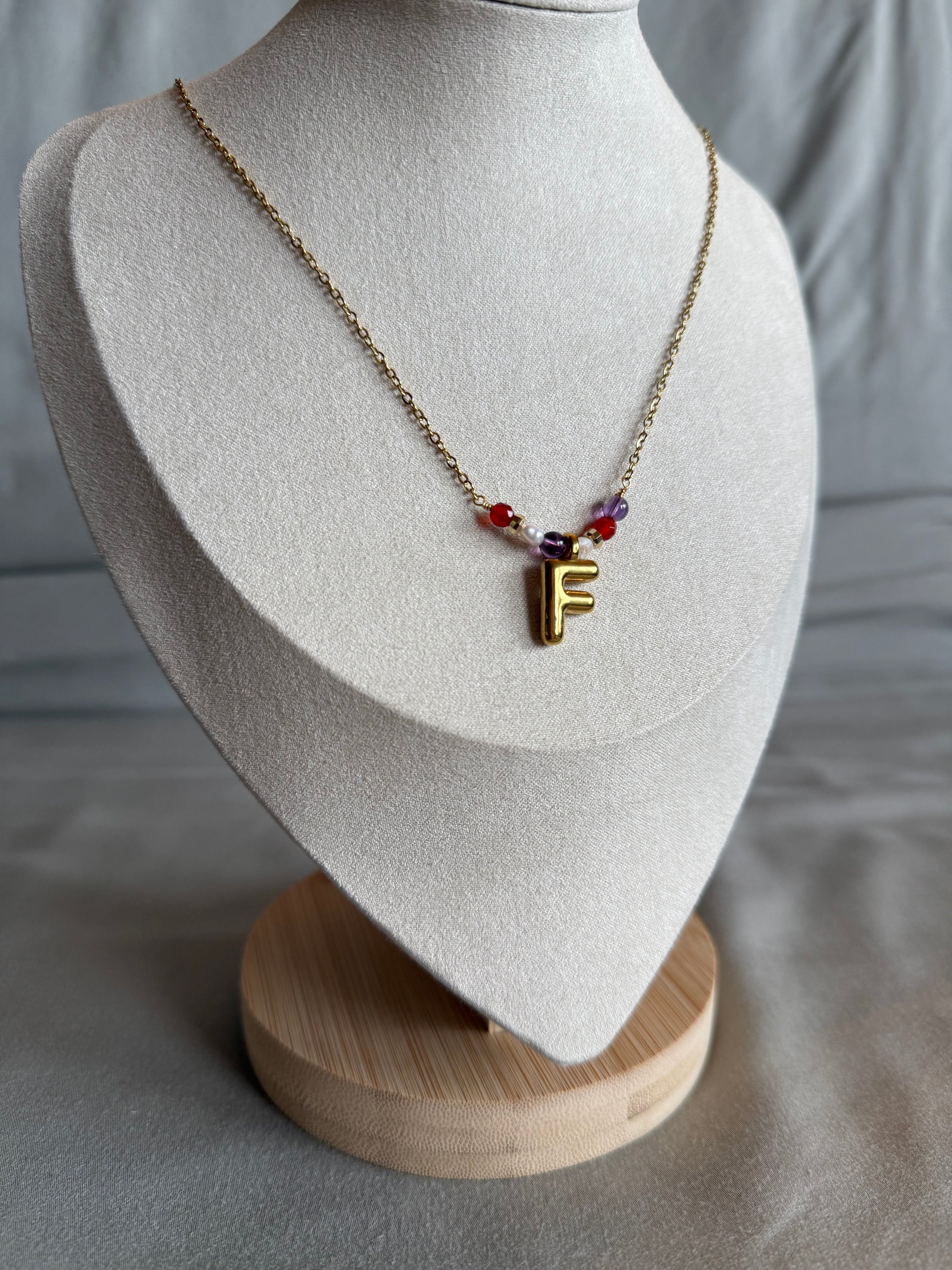 Initial Charm Necklaces