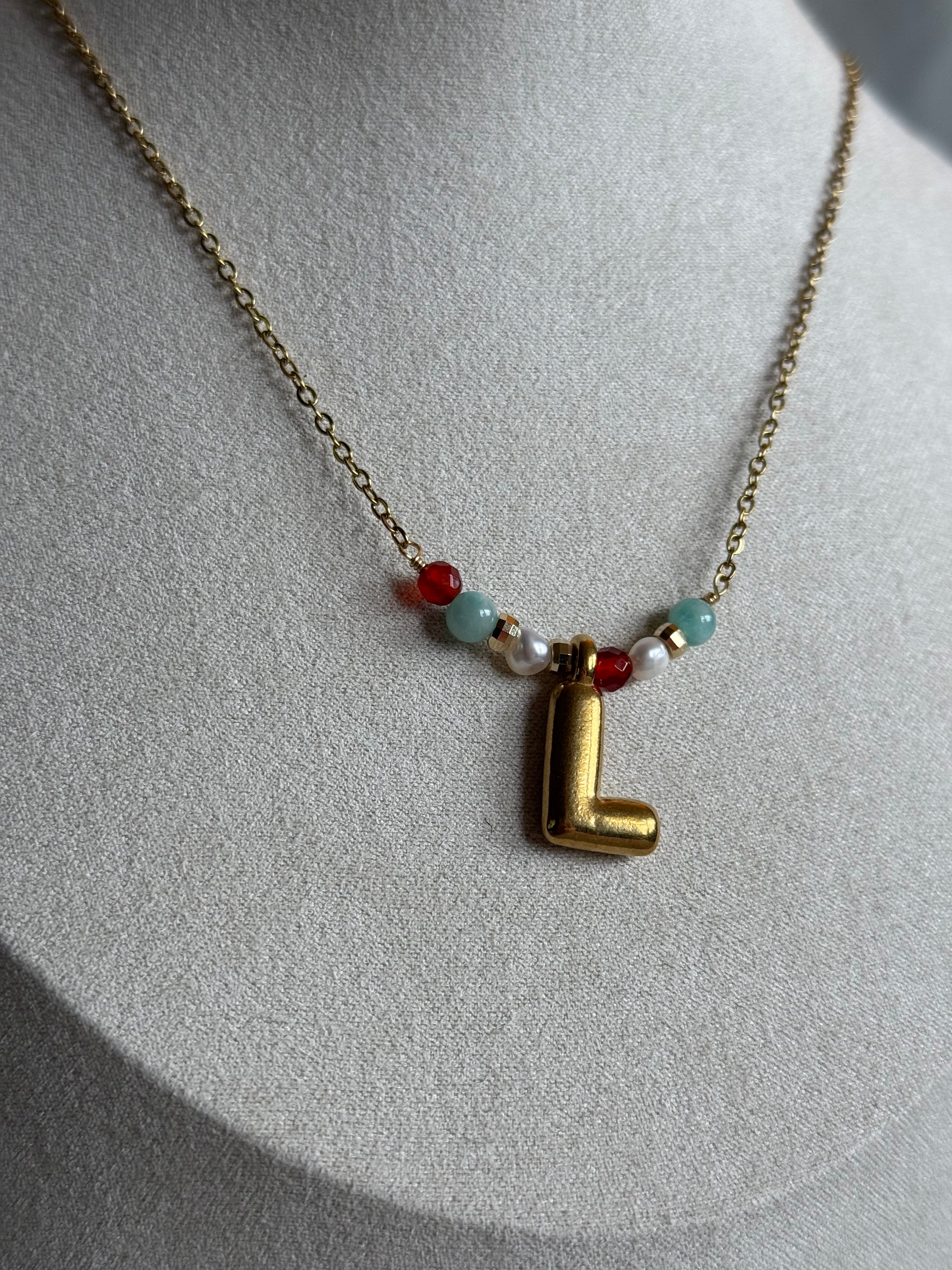 Initial Charm Necklaces