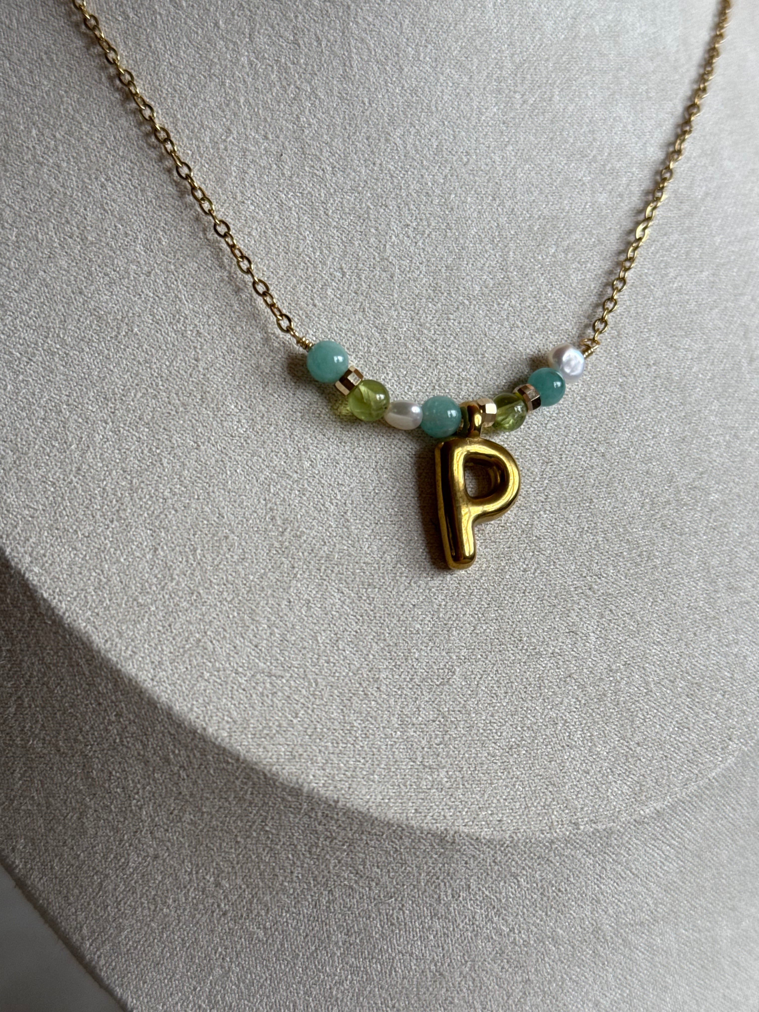 Initial Charm Necklaces