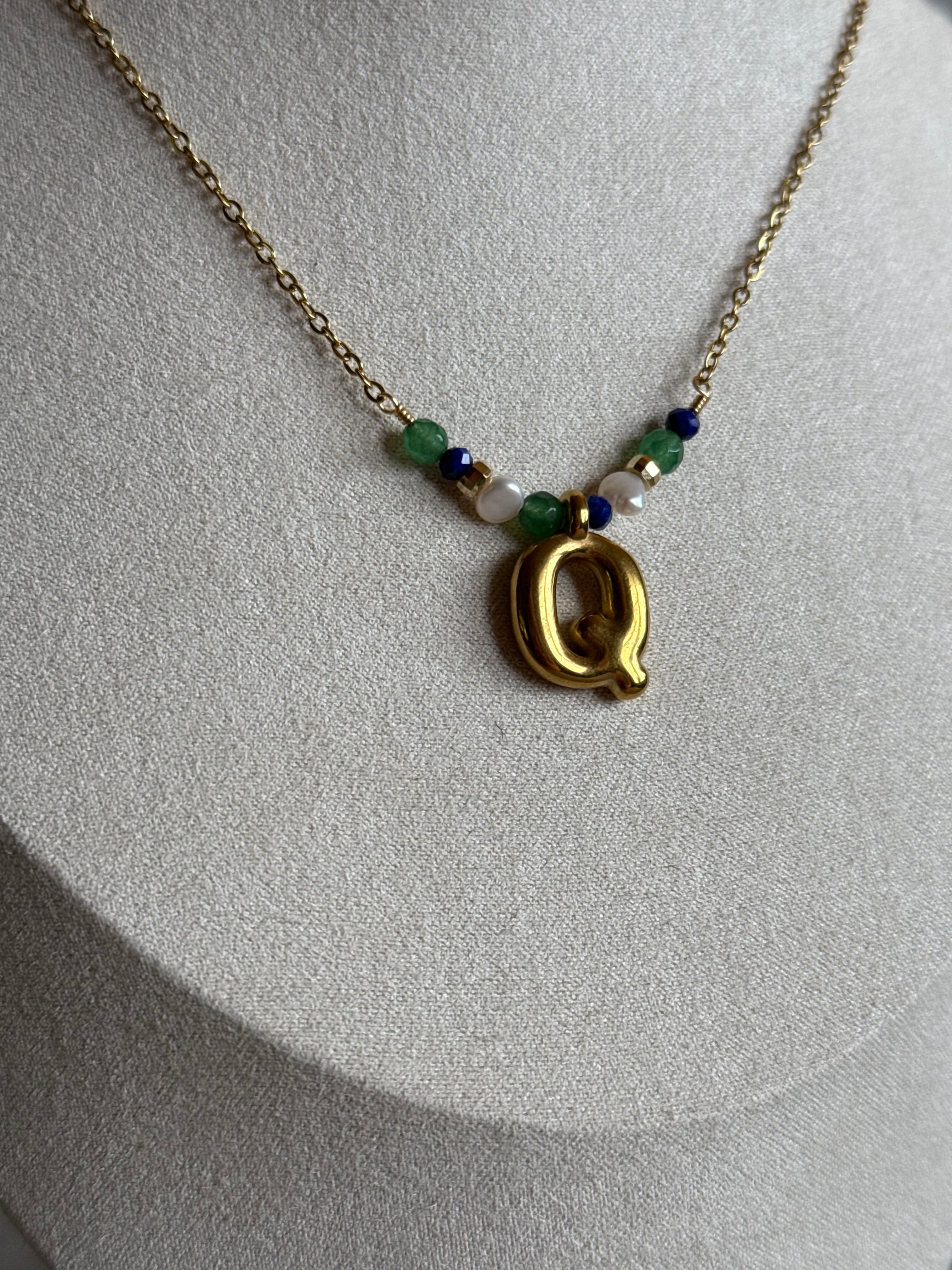 Initial Charm Necklaces