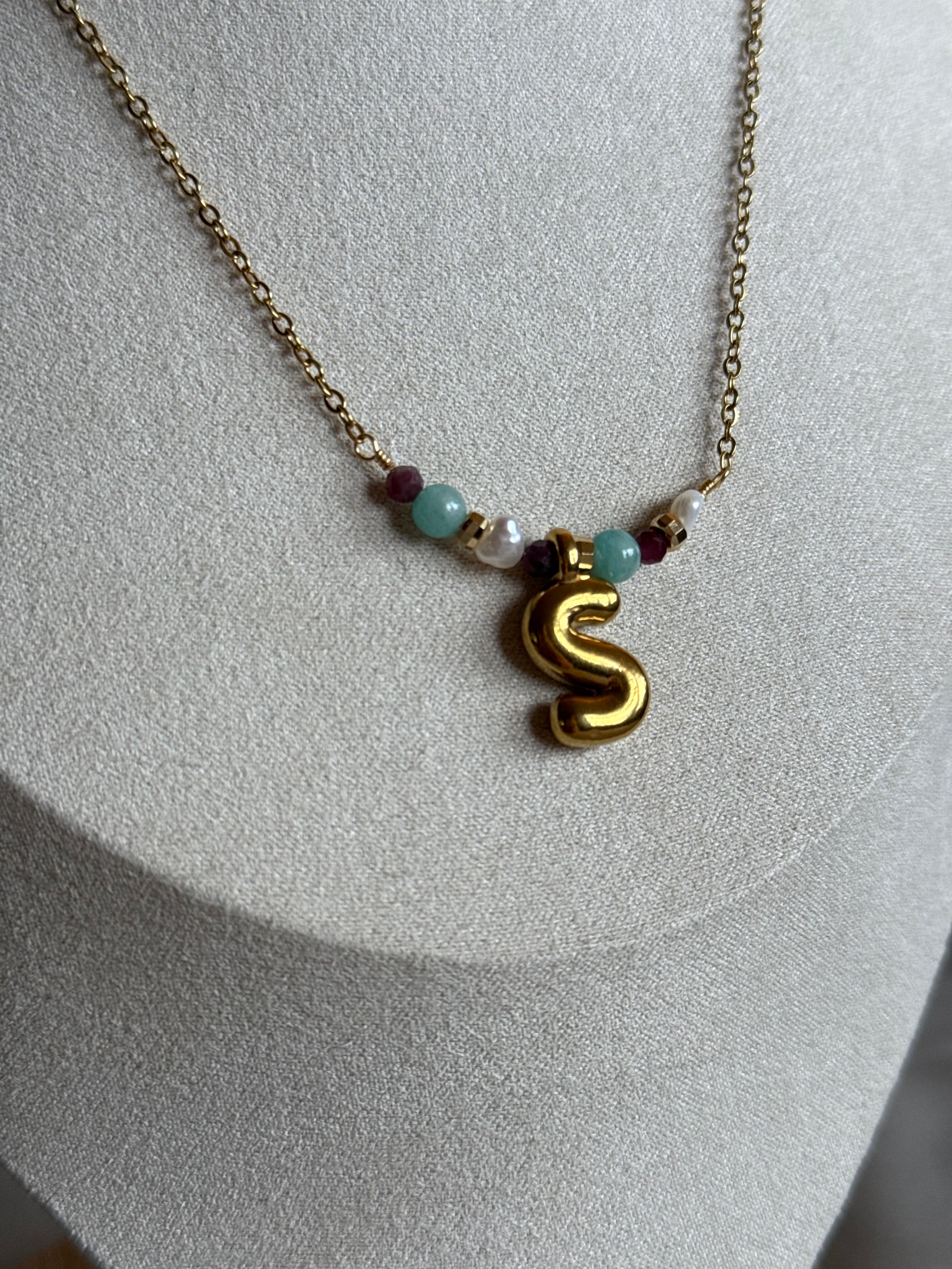 Initial Charm Necklaces