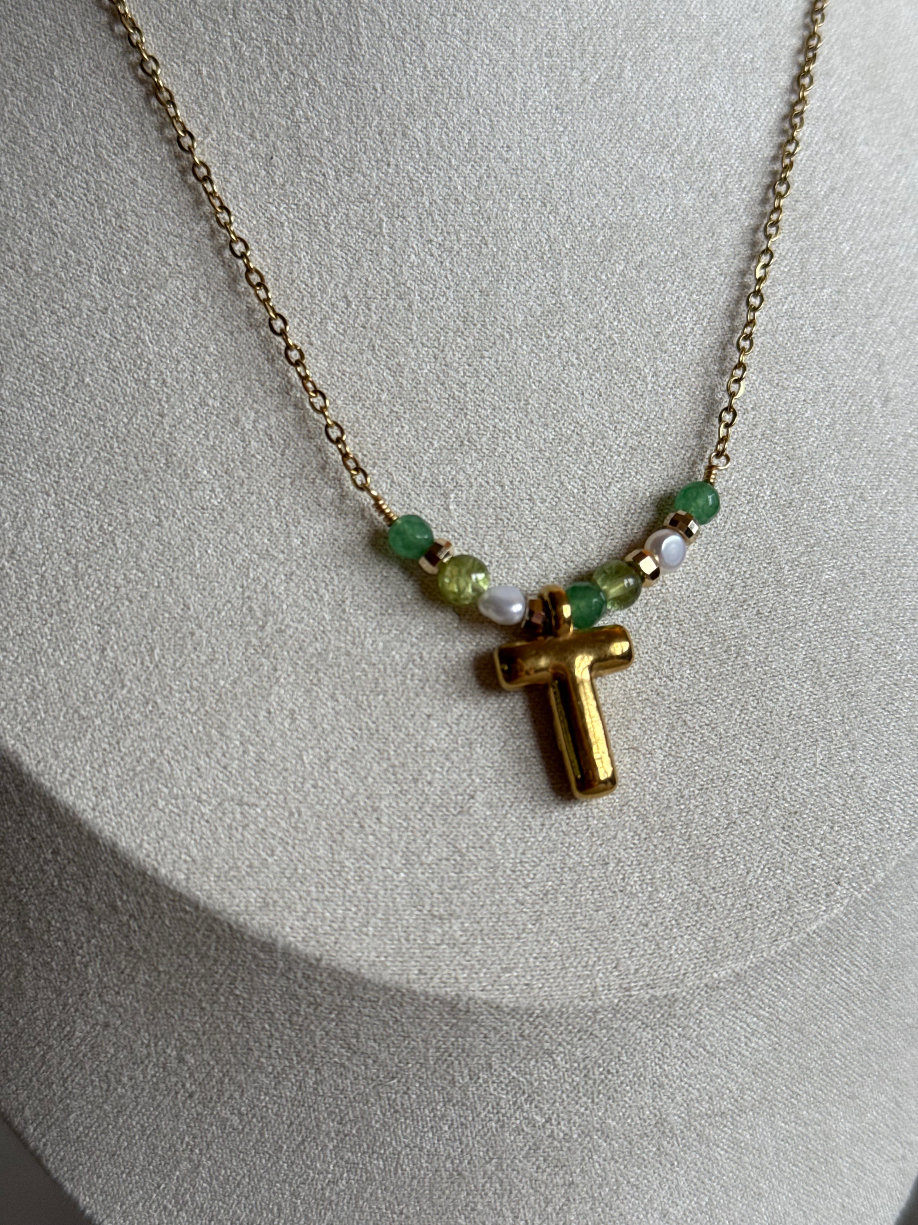 Initial Charm Necklaces