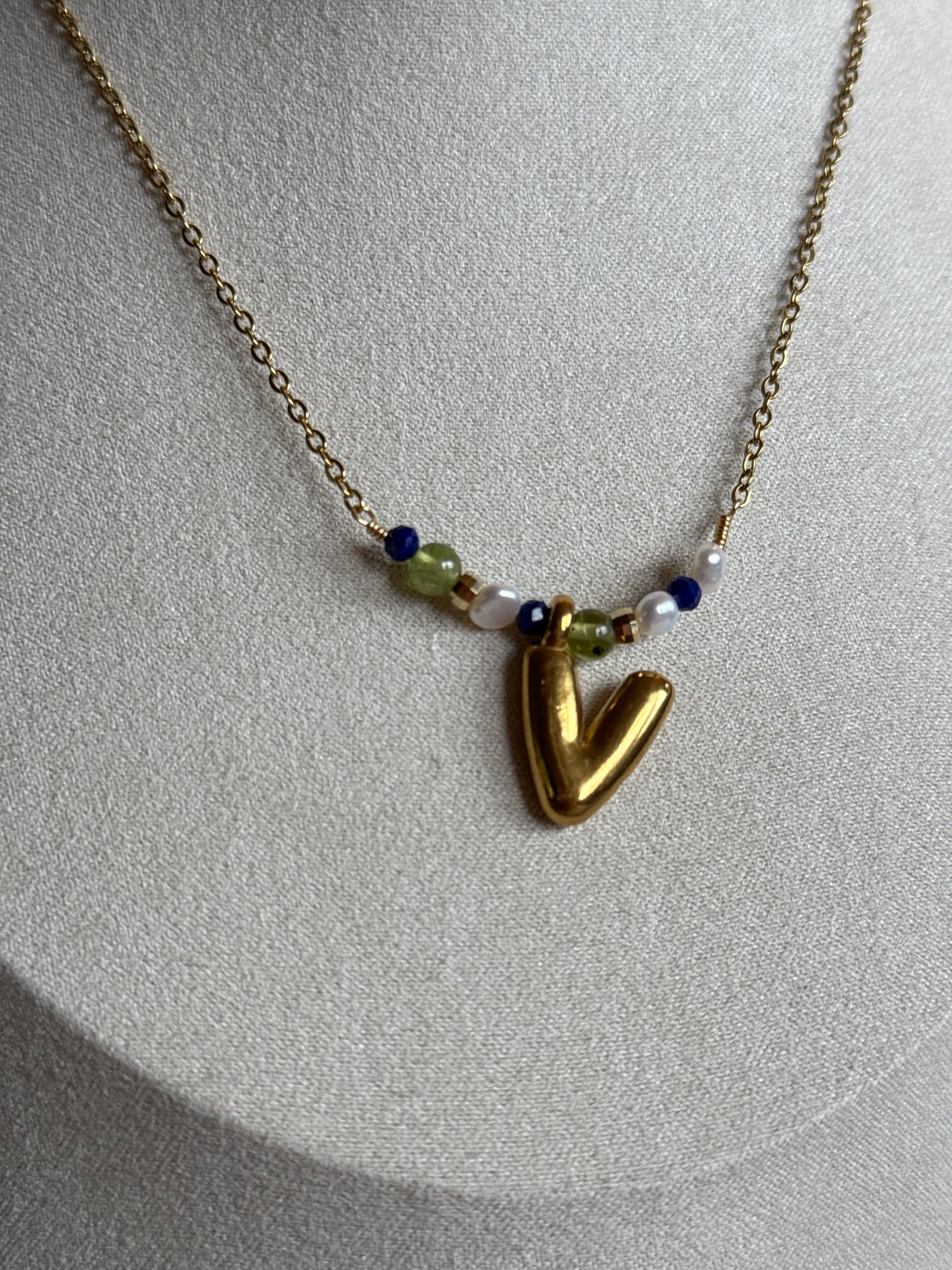 Initial Charm Necklaces